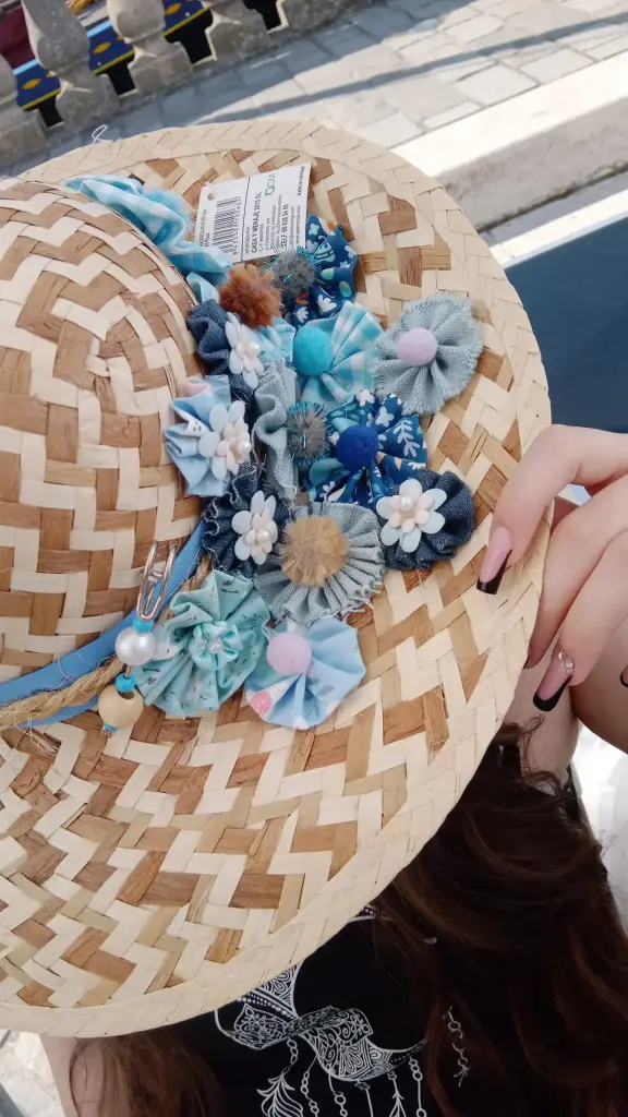 Cappello passeggio paglia