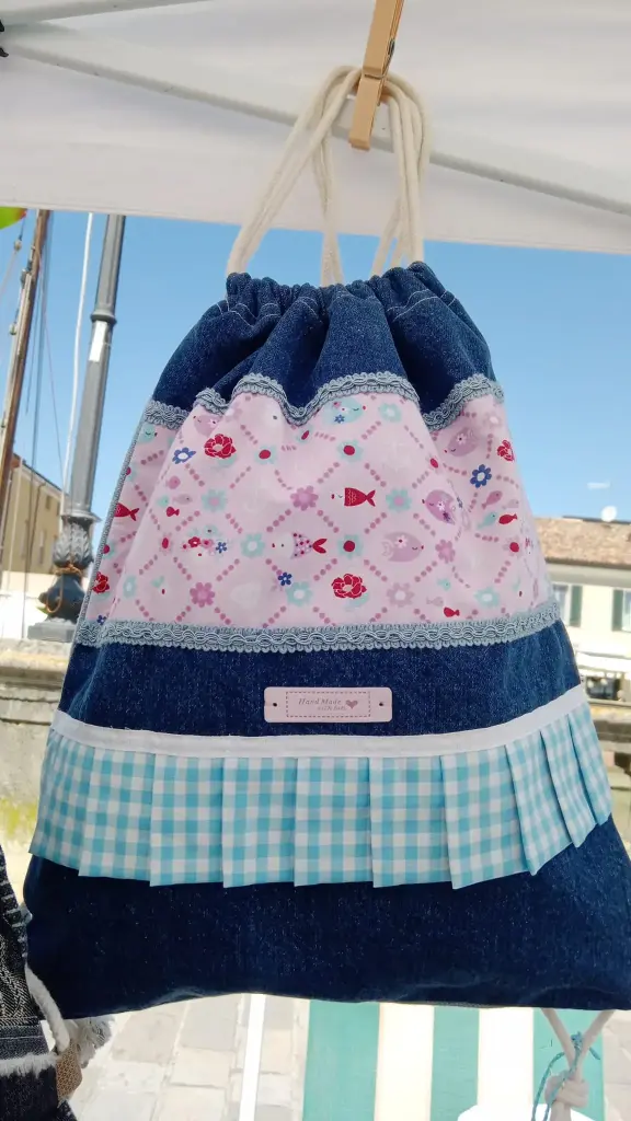 Borsa di tessuto Mare