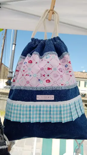Borsa di tessuto Mare